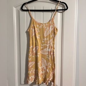 Yellow Floral Dress